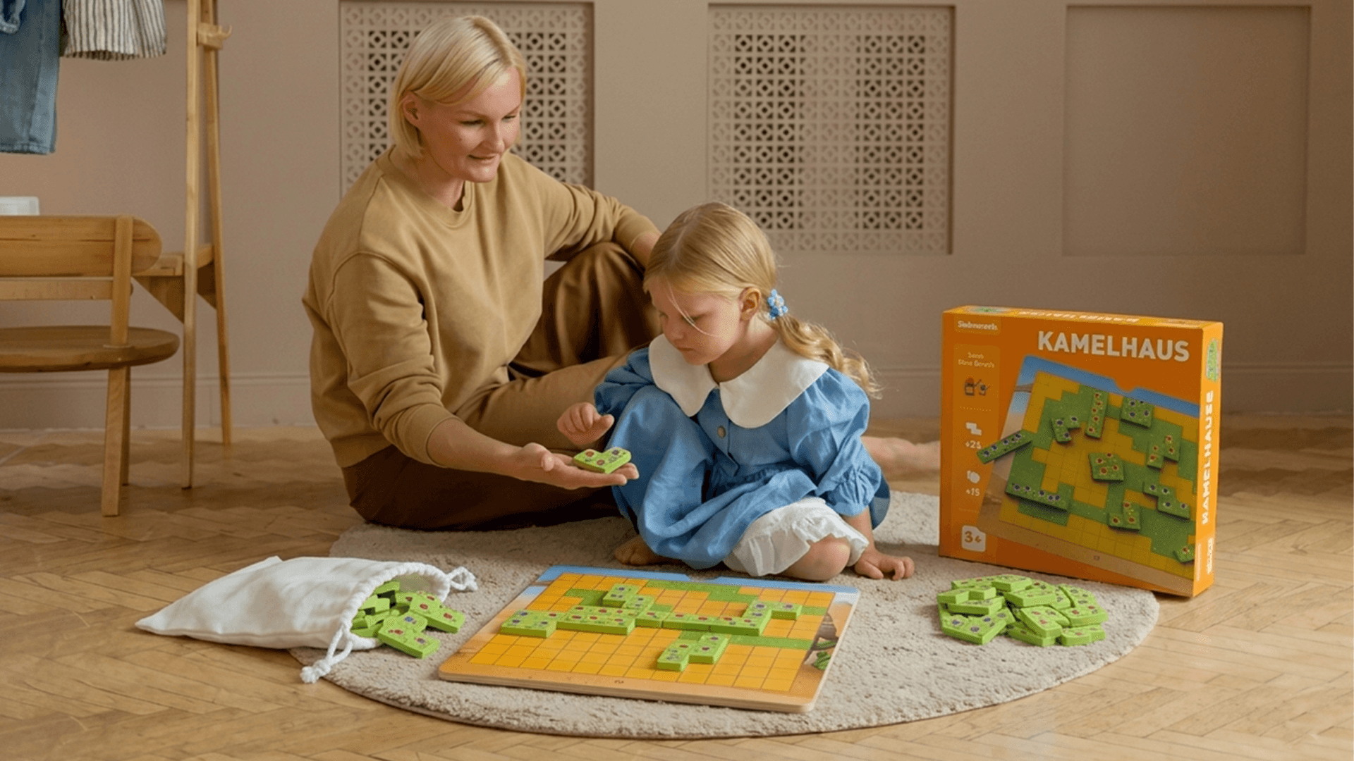 Bring das Kamel zu seinem Haus.