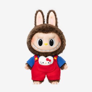 POP MART THE MONSTERS × HELLO KITTY – Limitierte Vinyl-Plüschfigur (Labubu x Sanrio Edition)