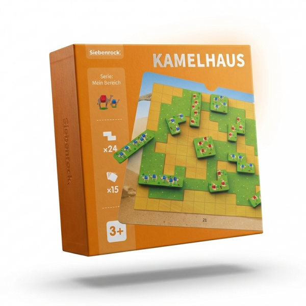 Kamelhaus – Logikpuzzle für Kinder ab 3 Jahren