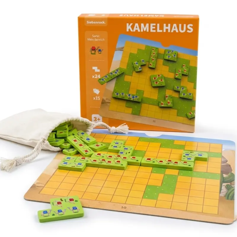 2er Holzpuzzle Set für Kinder – Lernspielzeug Bundle von Siebenrock® – Bild 2