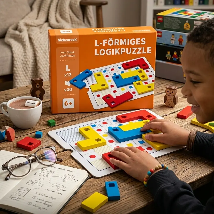 3er Set Logikpuzzle für Kinder – Lern- & Denkspiele ab 3 & 6 Jahren – Bild 7